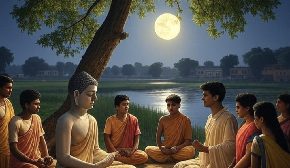 Ngón Tay và Mặt Trăng